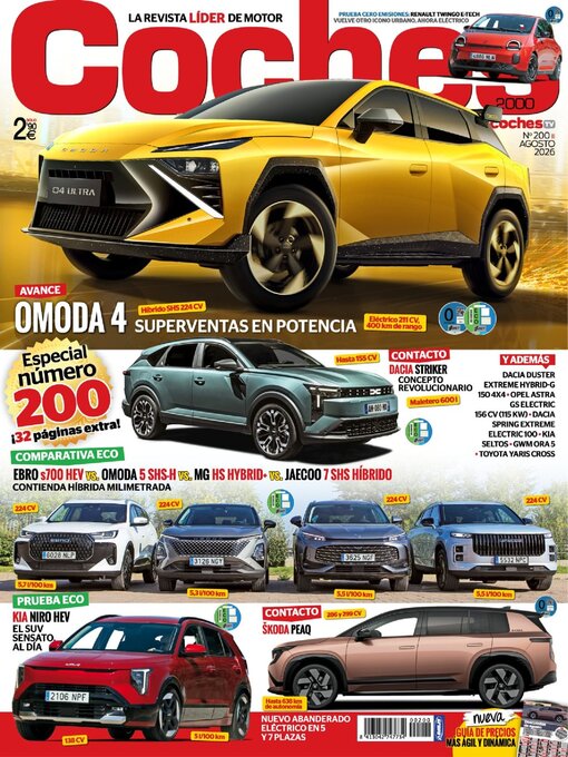 Cover image for Coches 2000